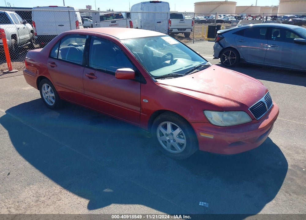 2002 MITSUBISHI LANCER LS VIN: JA3AJ36E62U079626