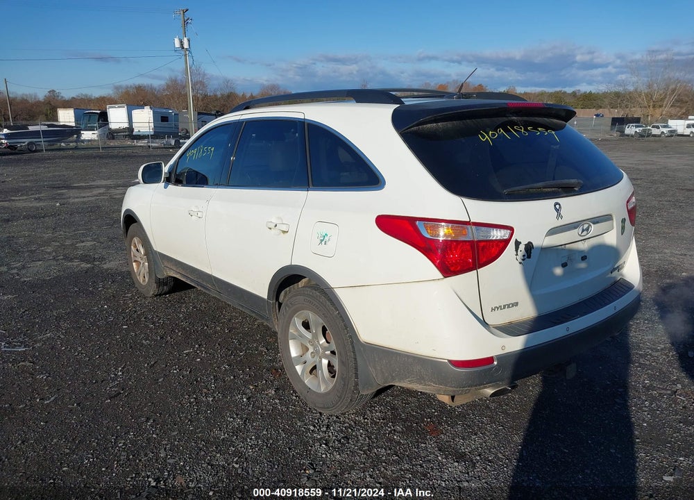 2010 HYUNDAI VERACRUZ GLS VIN: KM8NUDCC4AU119022