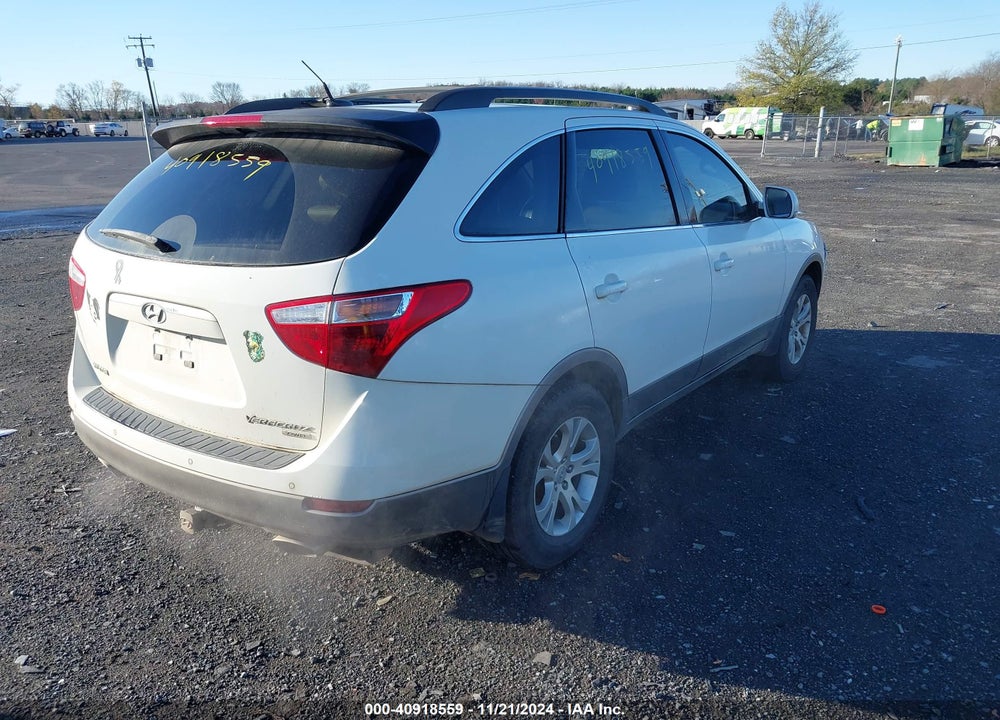 2010 HYUNDAI VERACRUZ GLS VIN: KM8NUDCC4AU119022