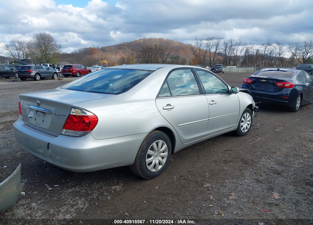 2005 TOYOTA CAMRY LE VIN: 4T1BE32K15U941740