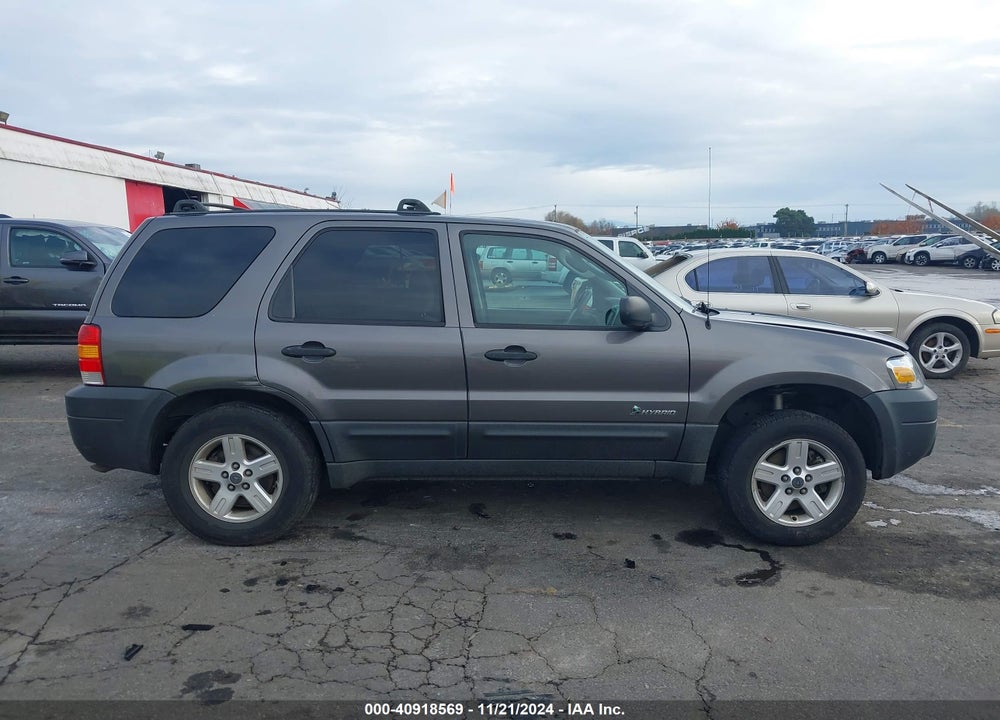 2006 FORD ESCAPE HYBRID VIN: 1FMYU96H36KA35732