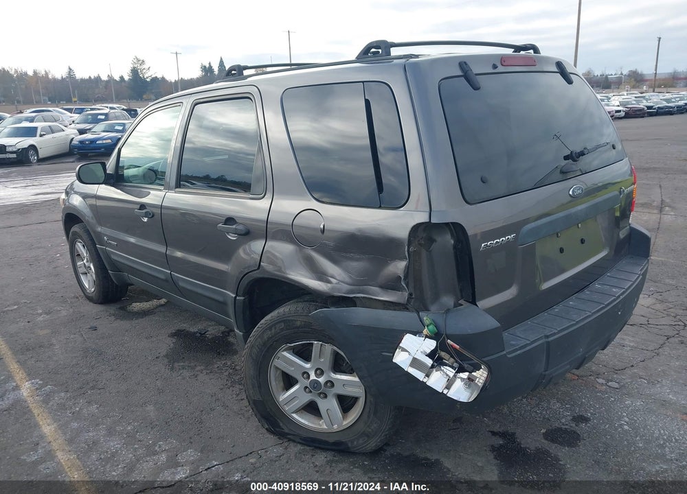 2006 FORD ESCAPE HYBRID VIN: 1FMYU96H36KA35732