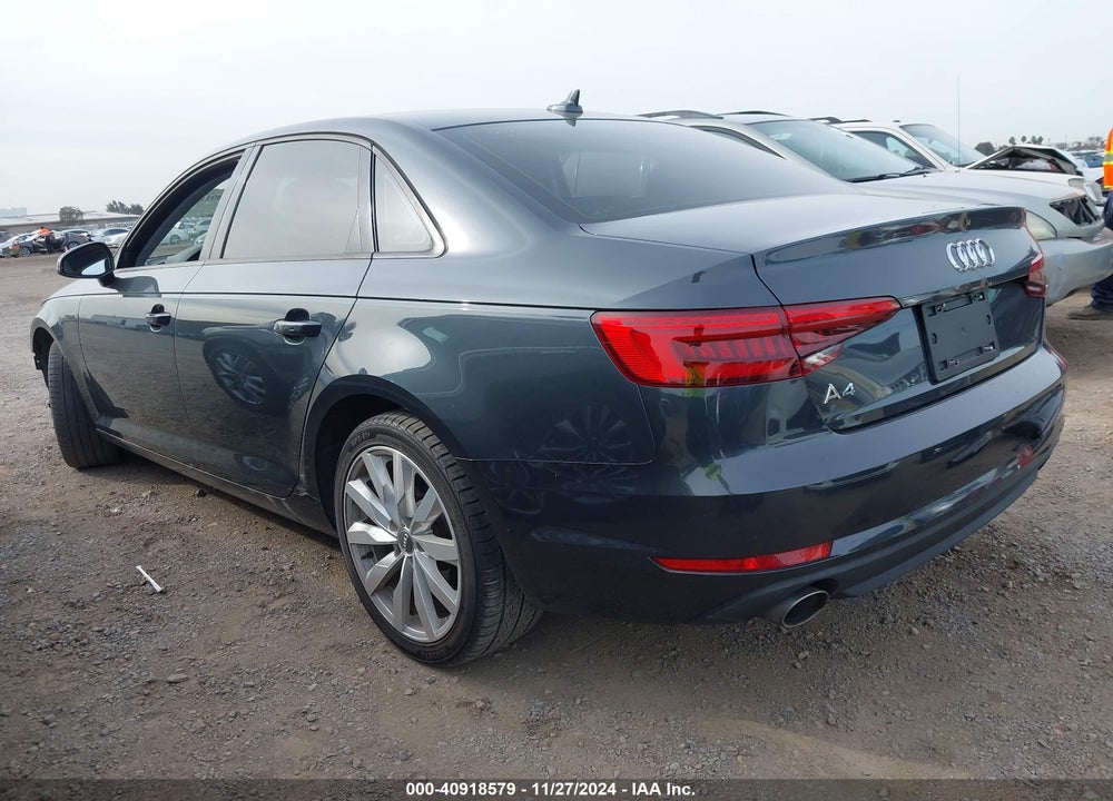 2017 AUDI A4 2.0T ULTRA PREMIUM VIN: WAUGMAF49HN044996