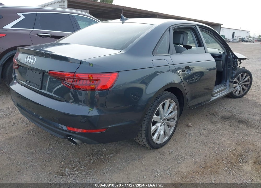 2017 AUDI A4 2.0T ULTRA PREMIUM VIN: WAUGMAF49HN044996
