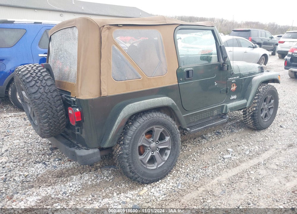 1997 JEEP WRANGLER SAHARA VIN: 1J4FY49S7VP514435