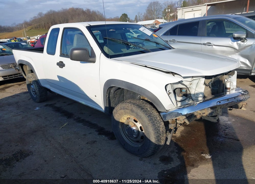 2008 CHEVROLET COLORADO WORK TRUCK VIN: 1GCDT19E088183572