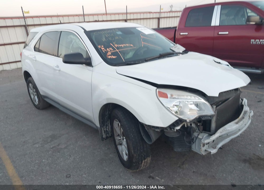 2013 CHEVROLET EQUINOX LS VIN: 2GNALBEK0D6125277