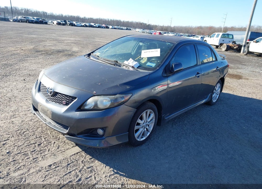 2009 TOYOTA COROLLA S VIN: 2T1BU40EX9C020663