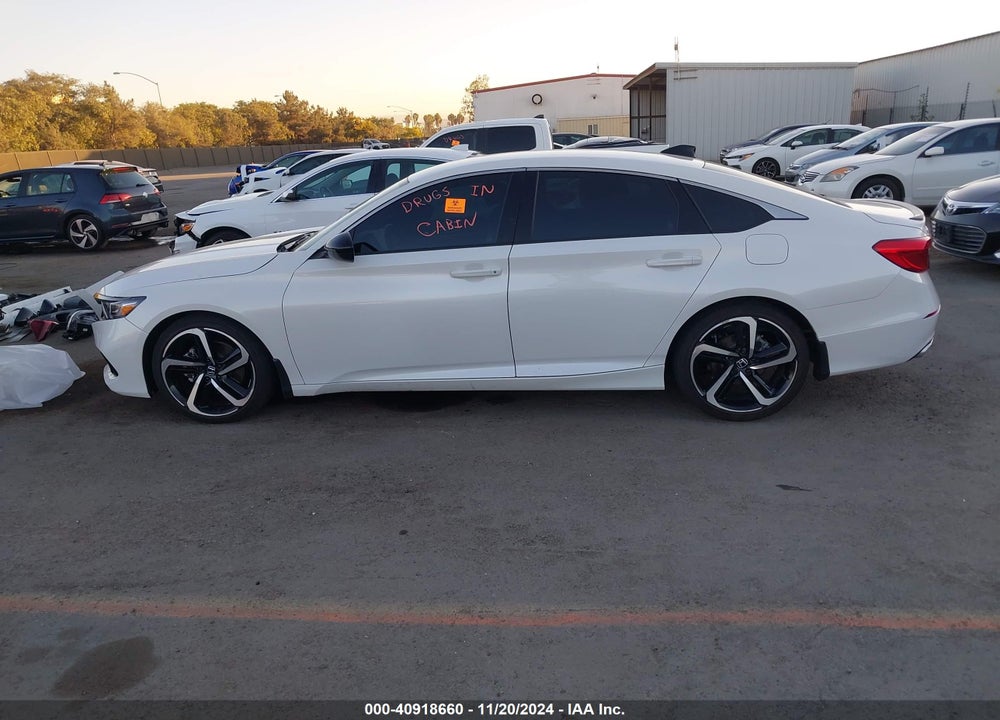 2022 HONDA ACCORD VIN: 1HGCV1F35NA033066