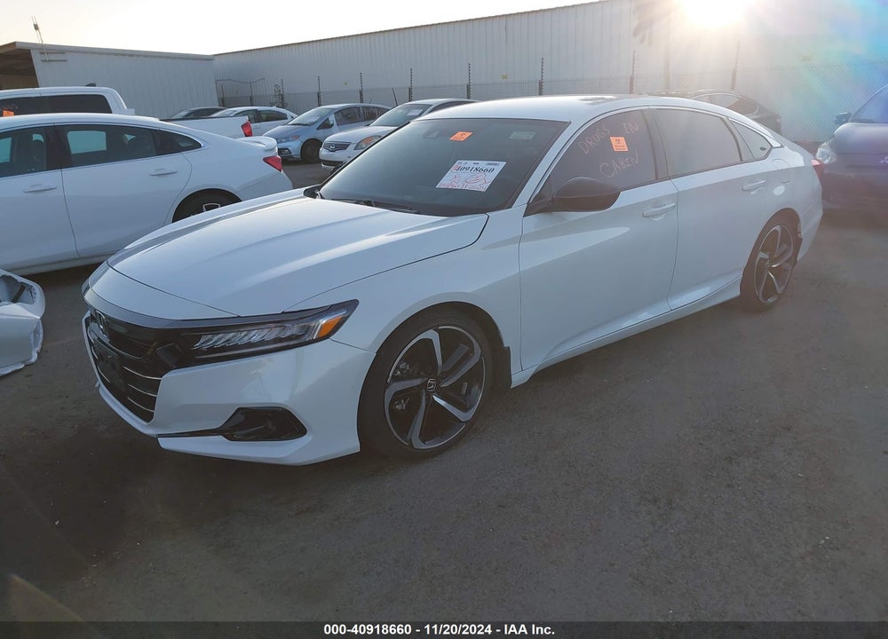2022 HONDA ACCORD VIN: 1HGCV1F35NA033066