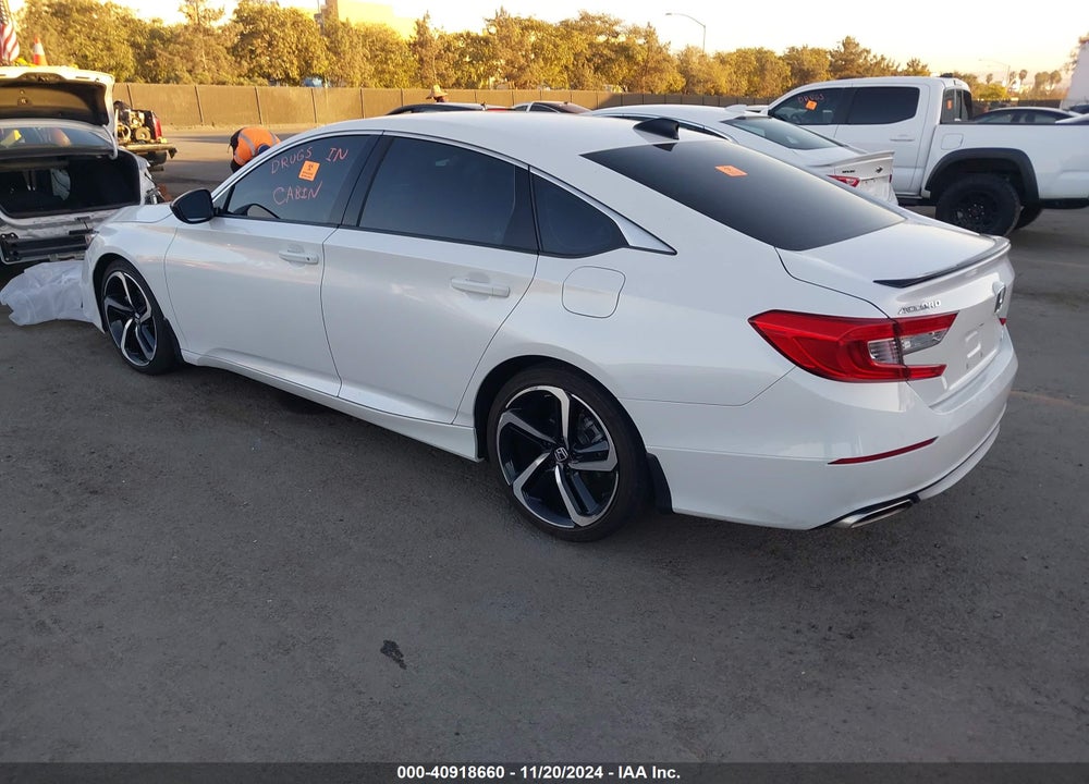 2022 HONDA ACCORD VIN: 1HGCV1F35NA033066