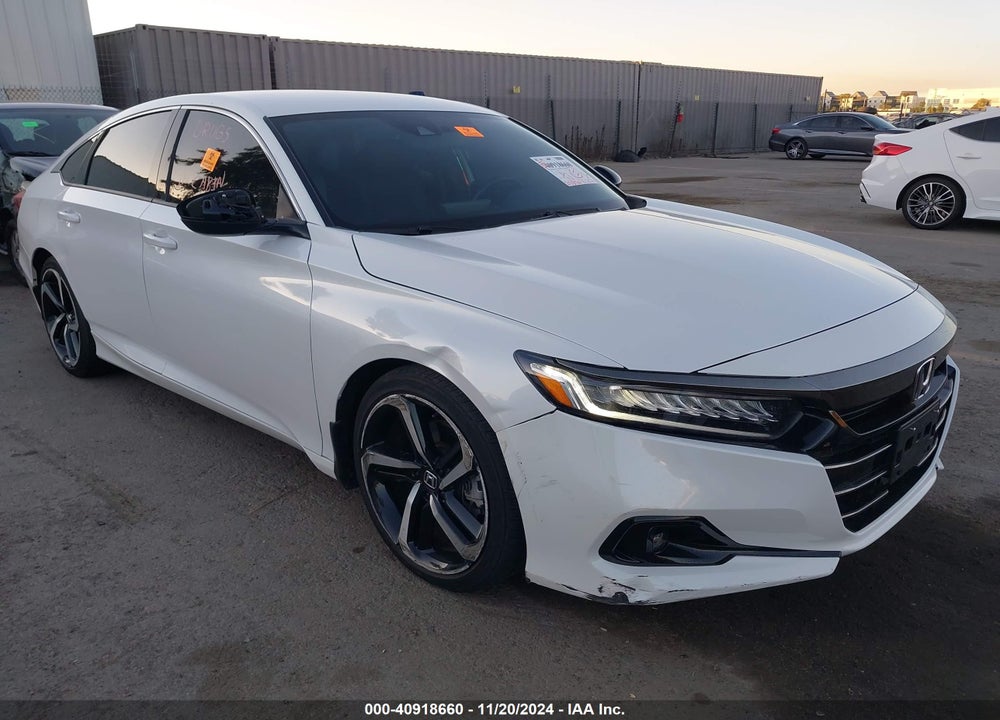 2022 HONDA ACCORD VIN: 1HGCV1F35NA033066