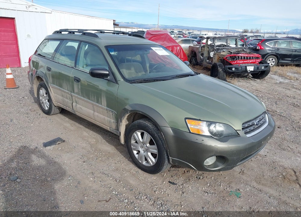 2005 SUBARU OUTBACK 2.5I VIN: 4S4BP61CX57345918
