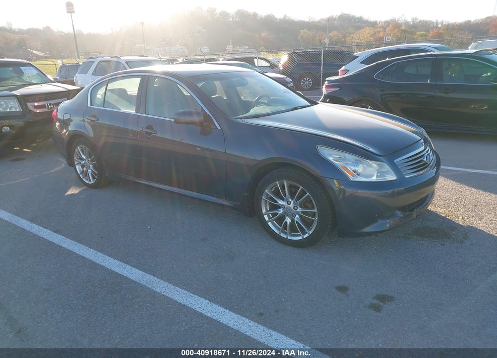 2008 INFINITI G35X VIN: JNKBV61F48M278838