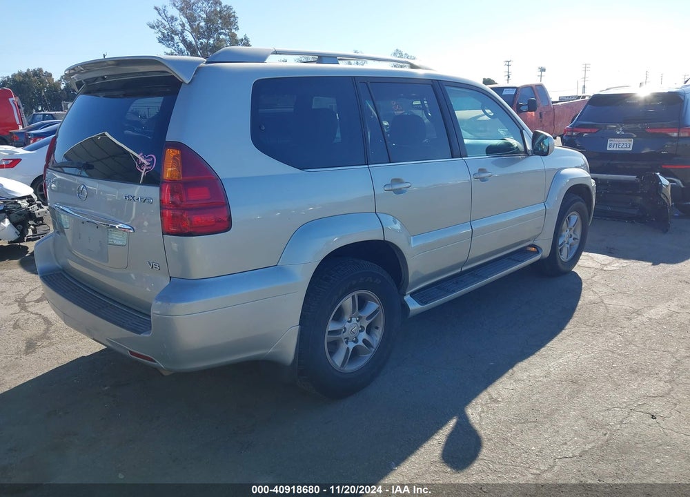 2003 LEXUS GX 470 VIN: JTJBT20X230019448