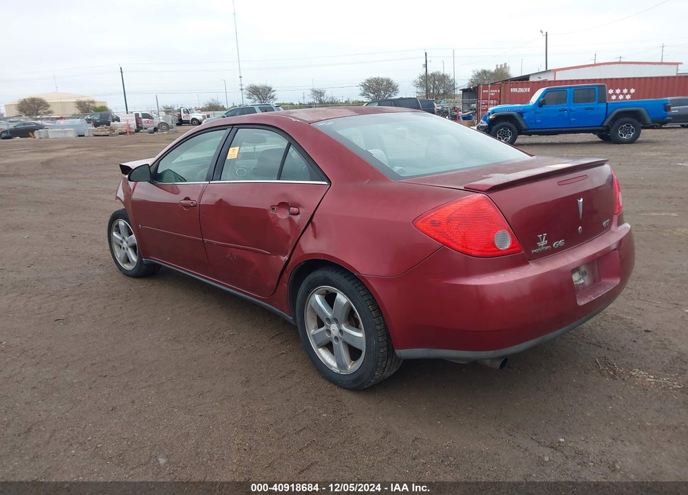 2008 PONTIAC G6 GT VIN: 1G2ZH57N184182606