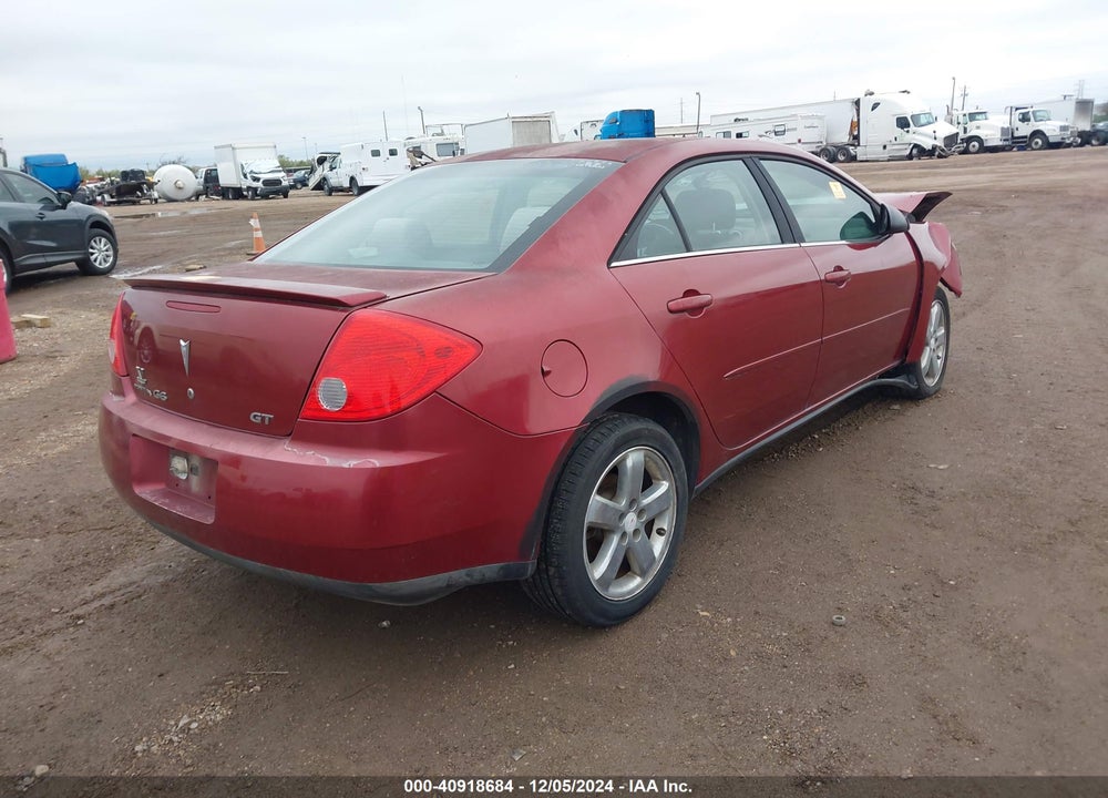 2008 PONTIAC G6 GT VIN: 1G2ZH57N184182606