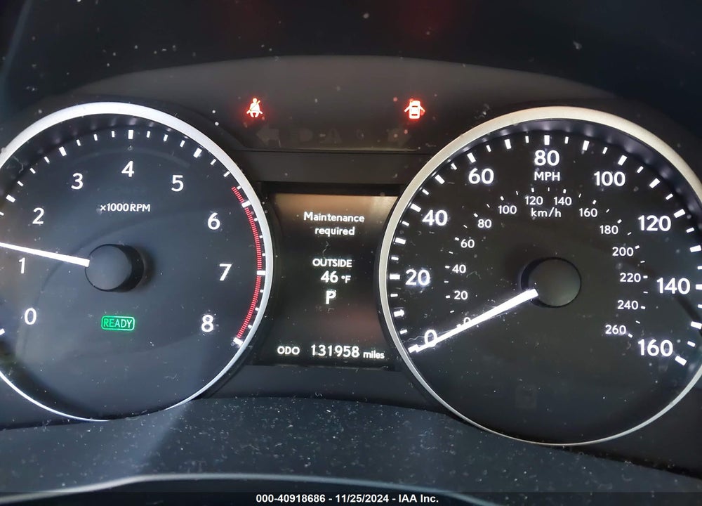 2013 LEXUS ES 300H VIN: JTHBW1GG5D2014050