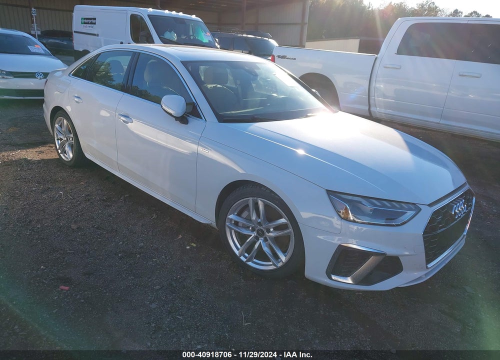 2022 AUDI A4 PREMIUM PLUS 45 TFSI S LINE QUATTRO S TRONIC VIN: WAUEAAF48NN014934