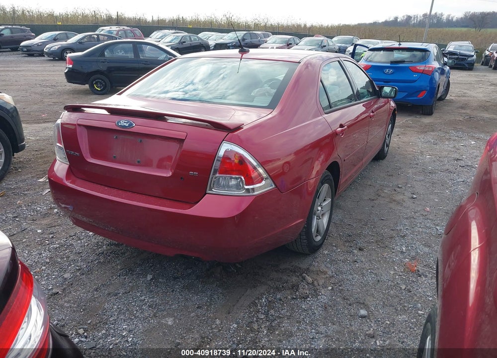 2009 FORD FUSION SE VIN: 3FAHP07Z89R166580