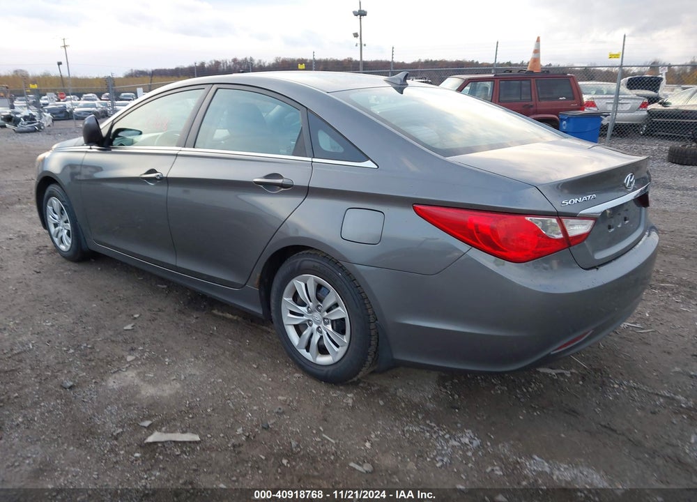2011 HYUNDAI SONATA GLS VIN: 5NPEB4AC4BH129011