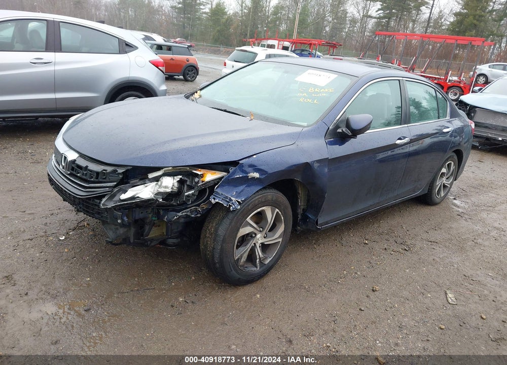 2016 HONDA ACCORD LX VIN: 1HGCR2F39GA095275