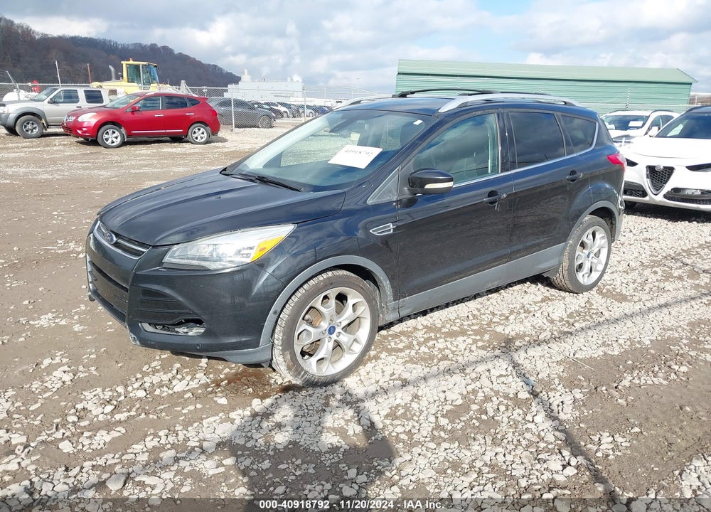 2013 FORD ESCAPE TITANIUM VIN: 1FMCU0J98DUB20962