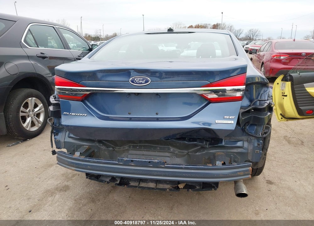 2018 FORD FUSION SE VIN: 3FA6P0HD4JR223971