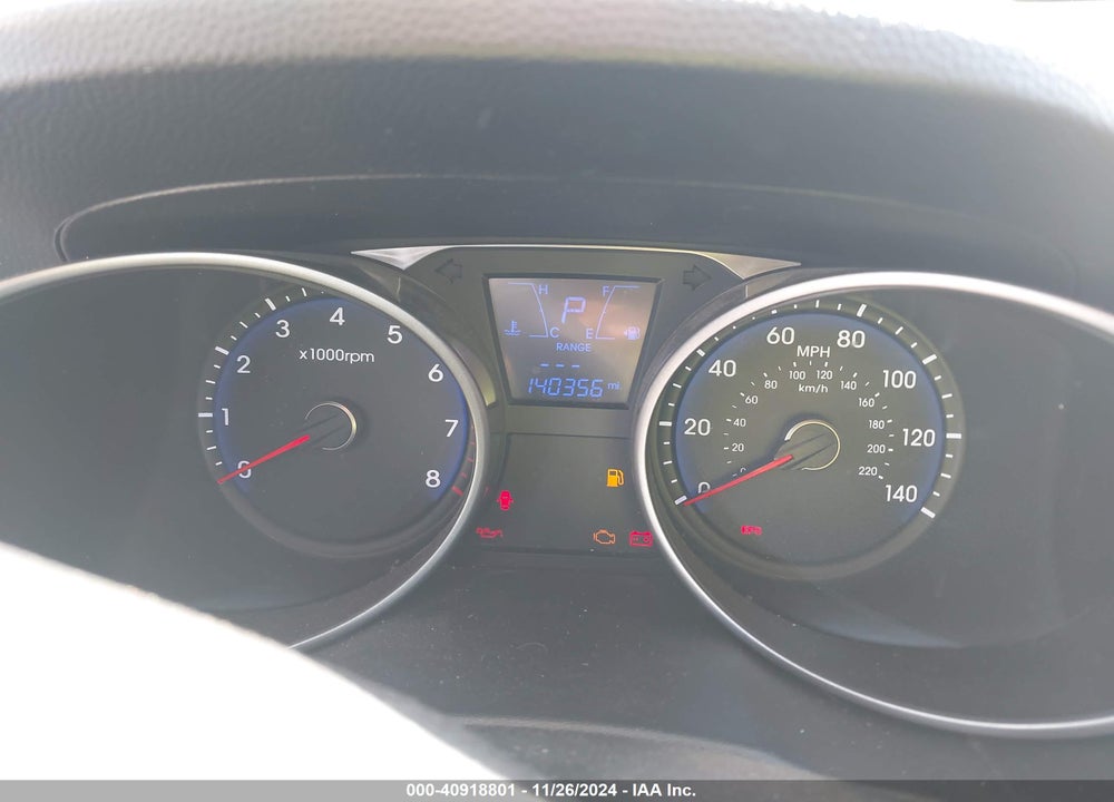 2011 HYUNDAI TUCSON GLS VIN: KM8JU3AC2BU300293