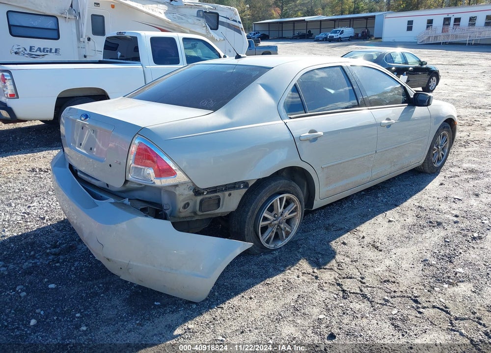 2008 FORD FUSION SE VIN: 3FAHP07Z68R142468