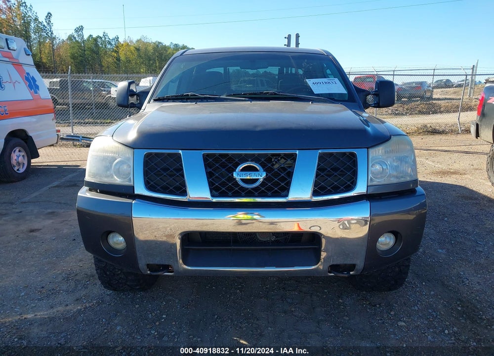 2006 NISSAN TITAN SE VIN: 1N6BA07B66N533153