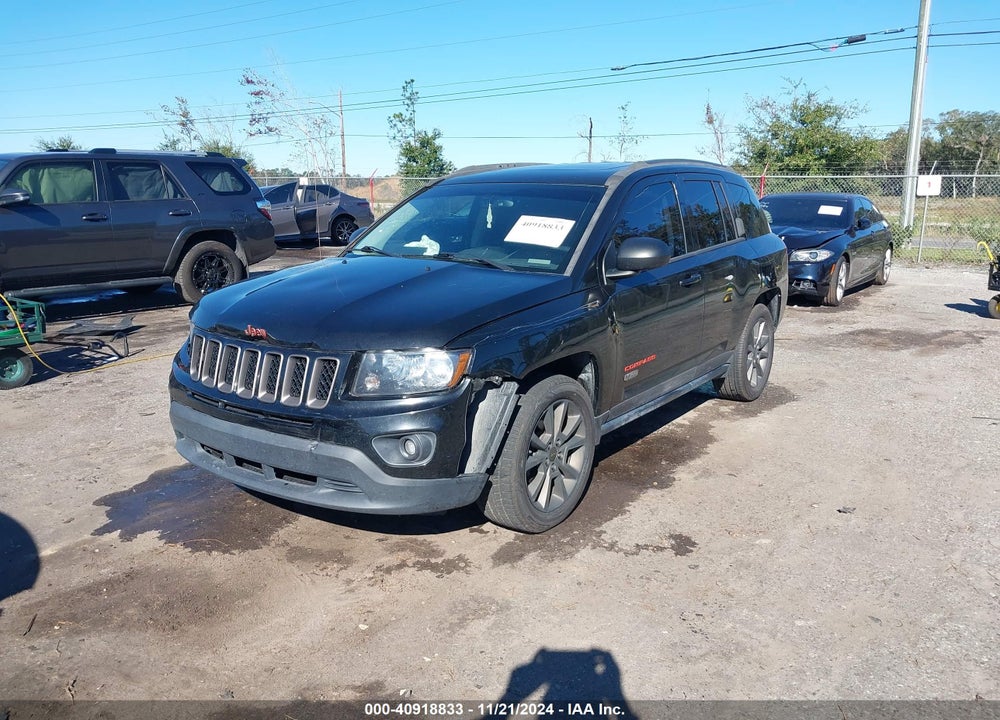 2017 JEEP COMPASS 75TH ANNIVERSARY EDITION FWD VIN: 1C4NJCBB4HD103106