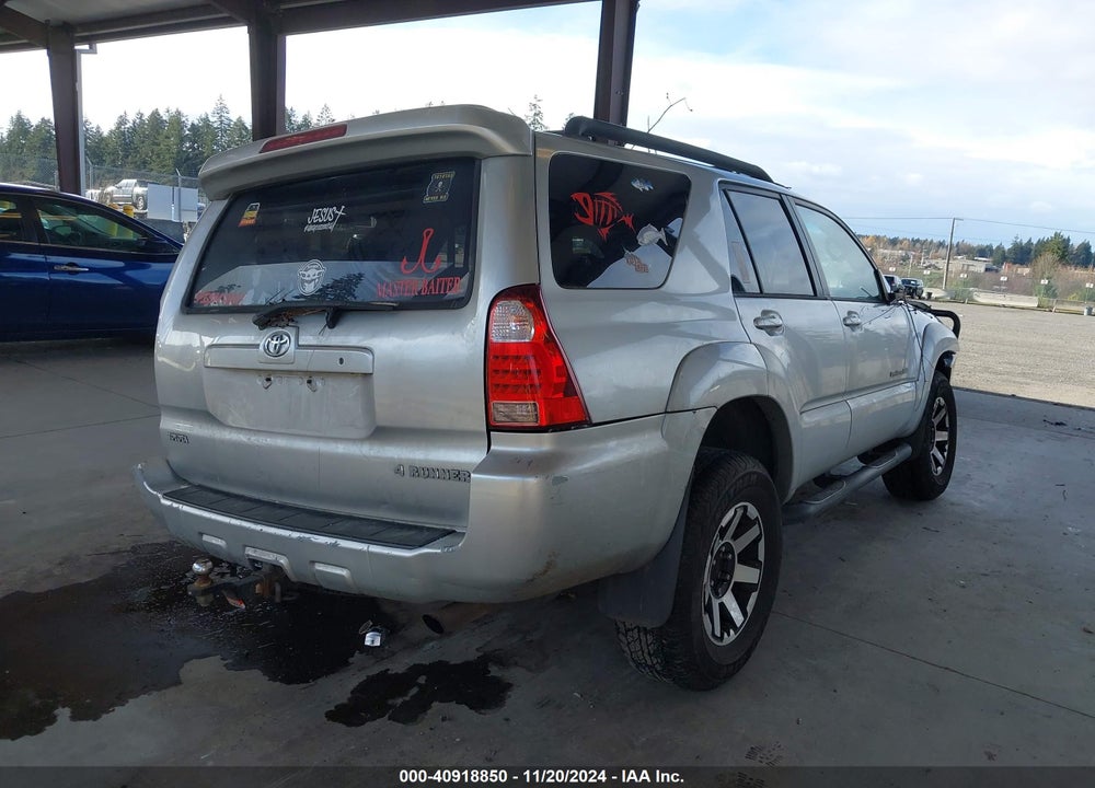 2006 TOYOTA 4RUNNER SR5 SPORT V6 VIN: JTEBU14R868063333
