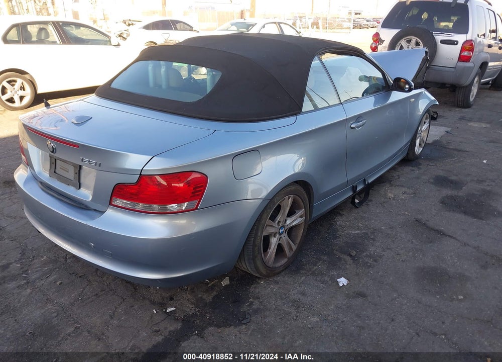 2009 BMW 128I VIN: WBAUN13529VH81197