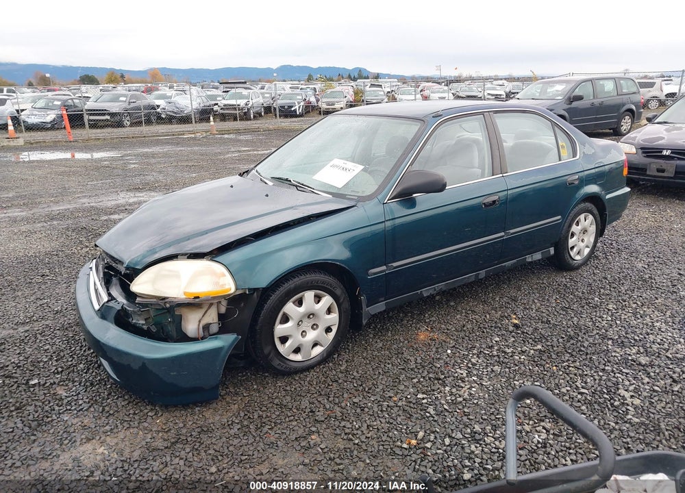 1998 HONDA CIVIC LX VIN: 2HGEJ6576WH579268
