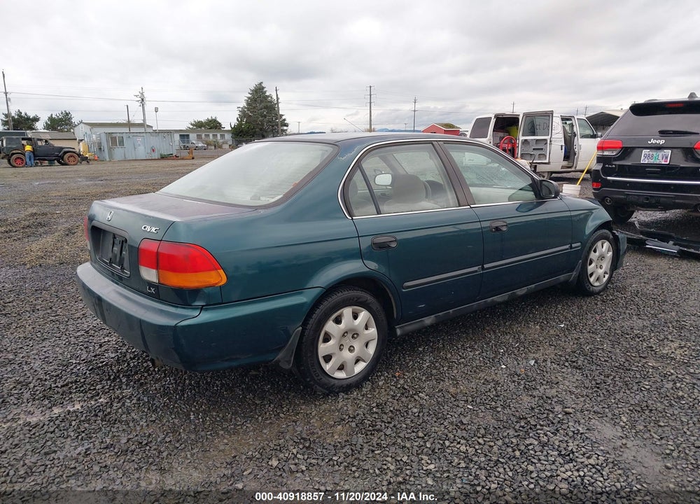 1998 HONDA CIVIC LX VIN: 2HGEJ6576WH579268