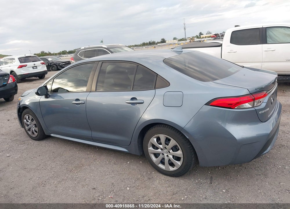 2020 TOYOTA COROLLA LE VIN: 5YFEPRAE9LP065004