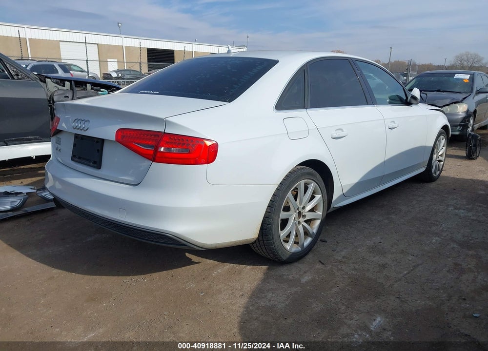 2014 AUDI A4 VIN: WAUAFAFL7EN021803