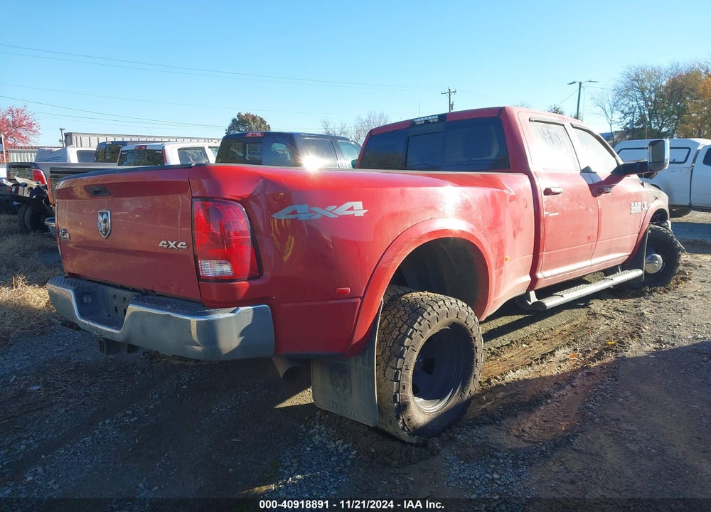 2018 RAM 3500 BIG HORN  4X4 8' BOX VIN: 3C63RRHL8JG208721