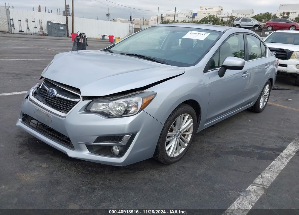 2015 SUBARU IMPREZA 2.0I PREMIUM VIN: JF1GJAK68FH024145