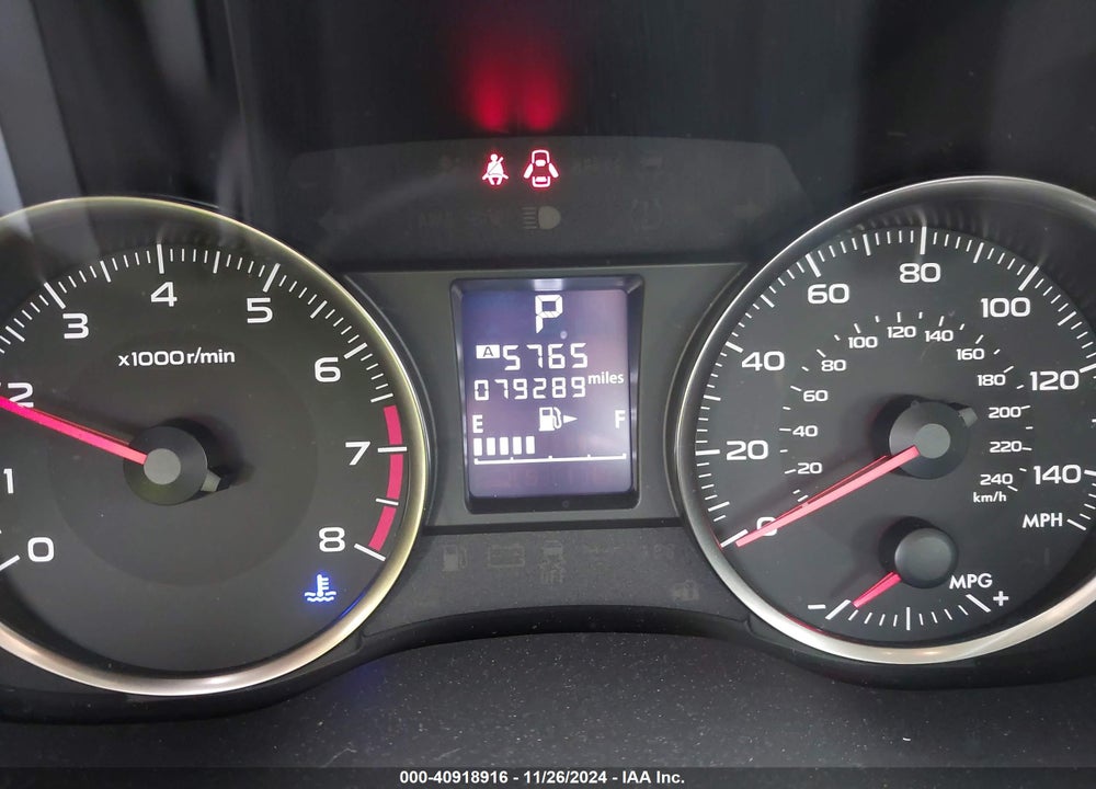 2015 SUBARU IMPREZA 2.0I PREMIUM VIN: JF1GJAK68FH024145