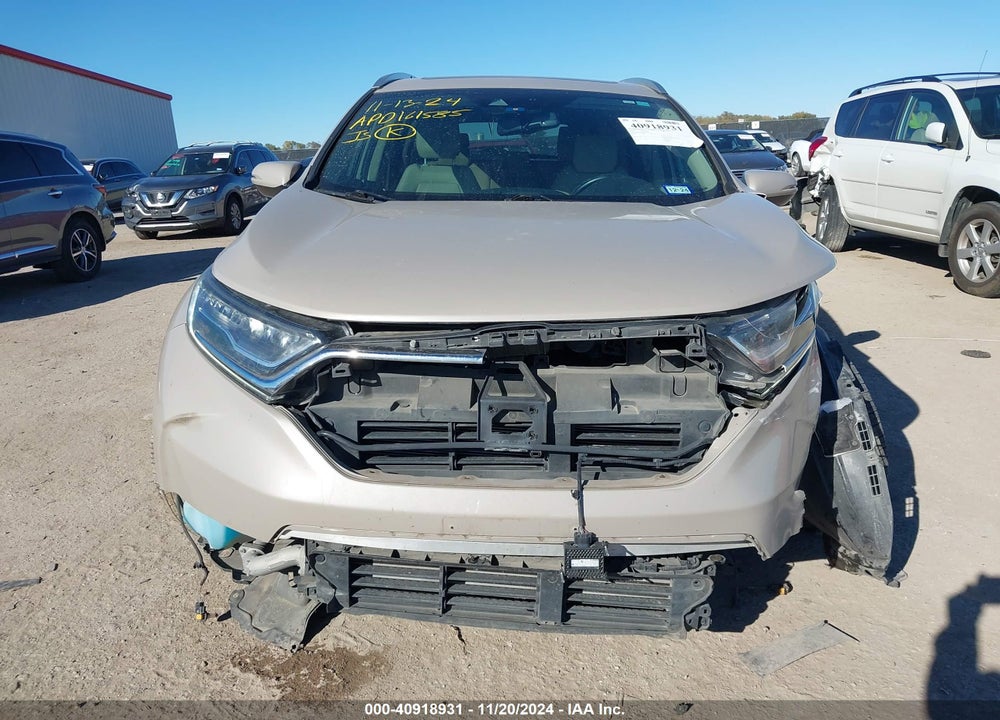 2018 HONDA CR-V TOURING VIN: 5J6RW1H98JL008601