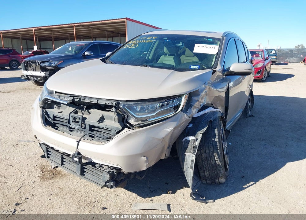 2018 HONDA CR-V TOURING VIN: 5J6RW1H98JL008601