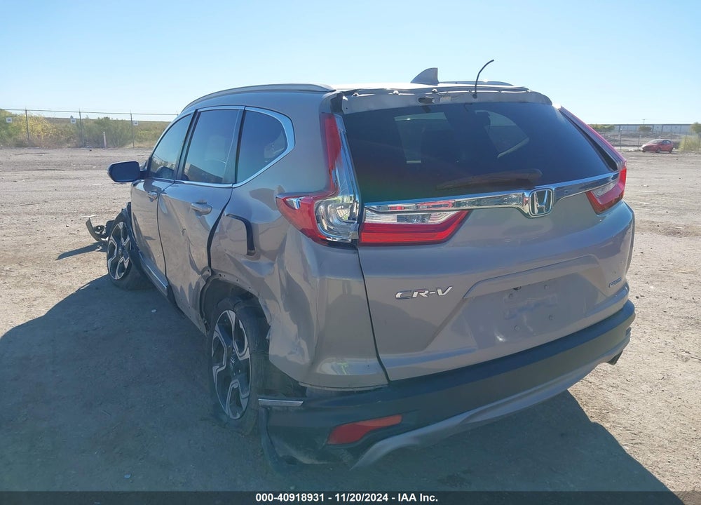 2018 HONDA CR-V TOURING VIN: 5J6RW1H98JL008601