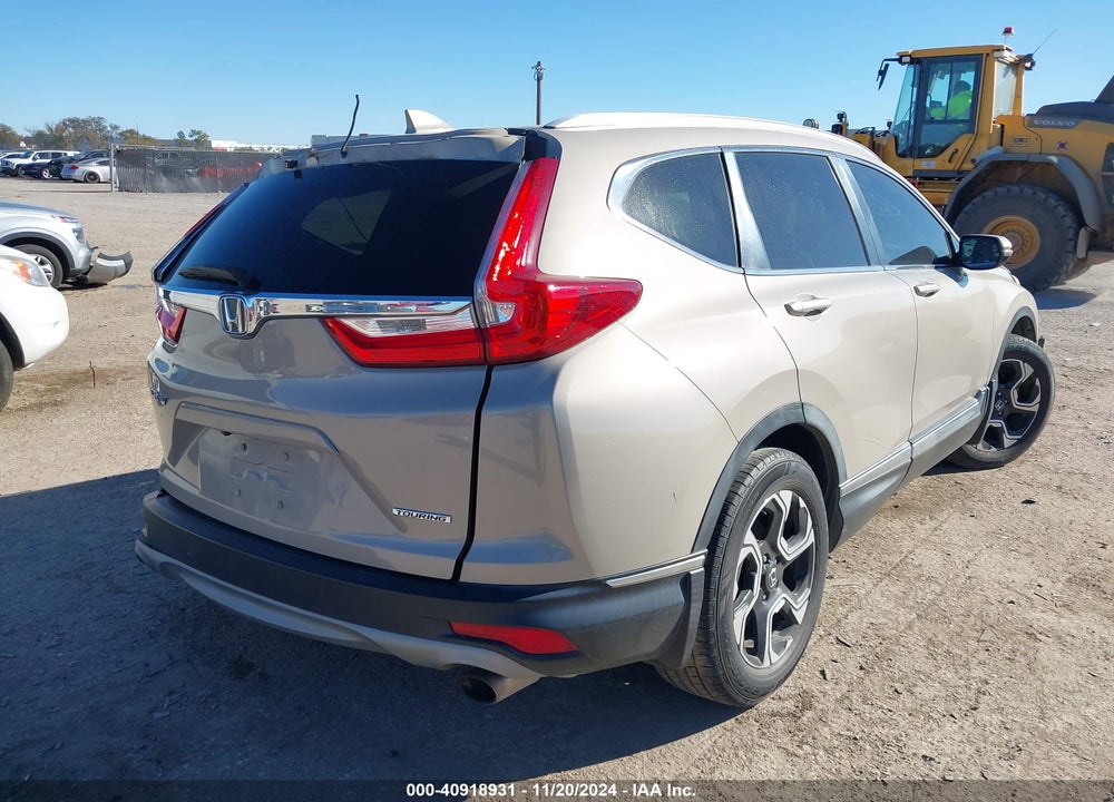 2018 HONDA CR-V TOURING VIN: 5J6RW1H98JL008601