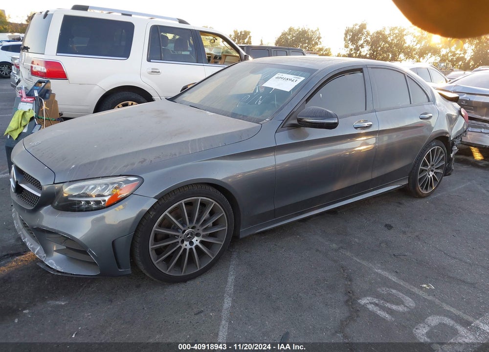 2021 MERCEDES-BENZ C 300 SEDAN VIN: W1KWF8DB8MR647191