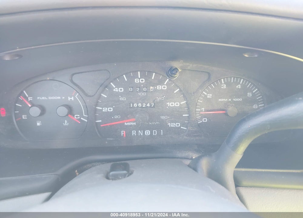 2000 FORD TAURUS SEL VIN: 1FAFP56S0YA216437