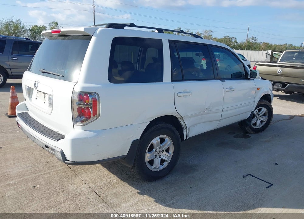 2008 HONDA PILOT VP VIN: 5FNYF282X8B026864