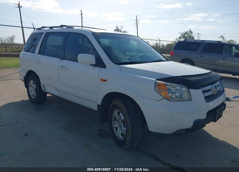 2008 HONDA PILOT VP VIN: 5FNYF282X8B026864