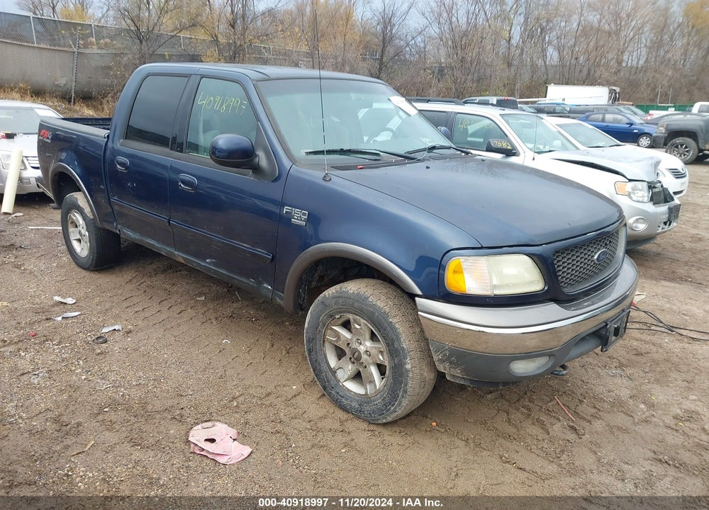 2002 FORD F-150 LARIAT/XLT VIN: 1FTRW08L72KB39635